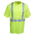 Men's Hi-Visibility Yellow Short Sleeve Shirt